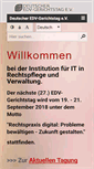 Mobile Screenshot of edvgt.de