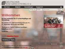 Tablet Screenshot of edvgt.de